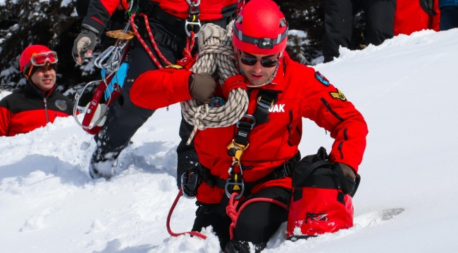 Çambaşı Yaylası'nda Müşterek Tatbikat
