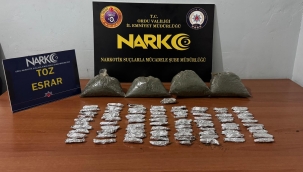 Çaybaşı'nda Uyuşturucu Operasyonu