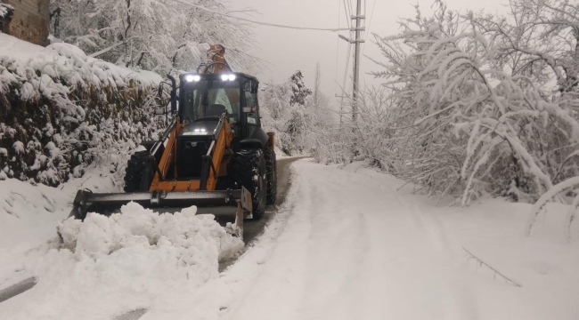 Kırsalda Karın Etkisi Sürüyor