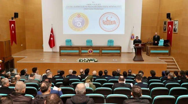 Ordu'da Milli Emlak'tan Bilgilendirme