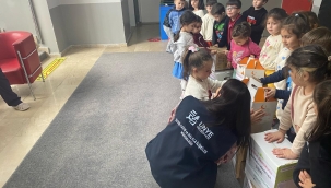 Minik Eller Hazırladı, Ünye Belediyesi Dağıttı