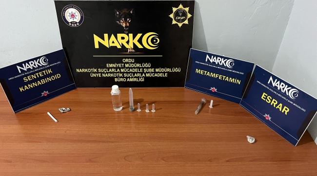 Ordu'da Uyuşturucu İle Mücadele Aralıksız Sürüyor