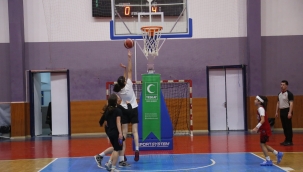 Ordu'da Yeşilay Spor Oyunları 3x3 Basketbol Turnuvası