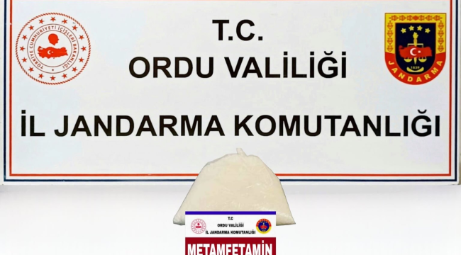 Ünye'de 1 Kilogram Metamfetamin Ele Geçirildi