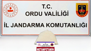 Ünye'de 1 Kilogram Metamfetamin Ele Geçirildi