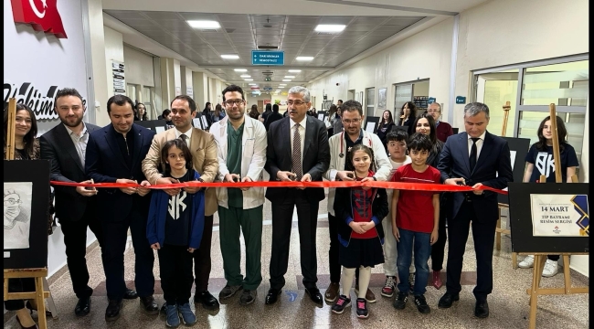 Ünye Devlet Hastanesi'nde 14 Mart Tıp Bayramı'na Özel Anlamlı Sergi