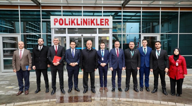 Vali Erol, Korgan ve Kumru İlçesindeki Sağlık Yatırımlarını İnceledi