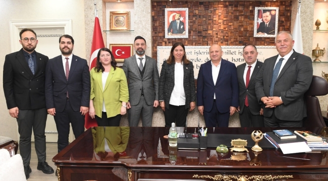 AK Parti Genel Merkezinden Ünye Belediyesi'ne  Ziyaret