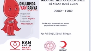 Başöğretmen Anadolu Lisesin'den Okulumda "Kan"Panya