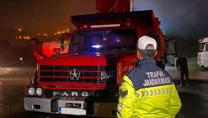 Çakarlı Kamyona 138 Bin Ceza