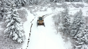 Kırsalda Karla Mücadele Sürüyor