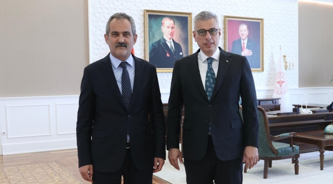 Mahmut Özer'den Sağlık Bakanı'na Ziyaret