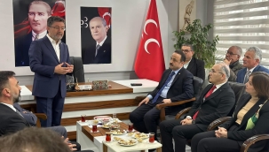 MHP, Bakan Yumaklı'yı Ağırladı