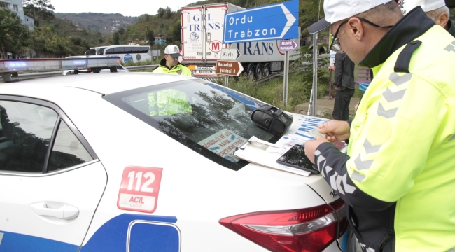 Ordu'da 38 Kaza: 52 Yaralı