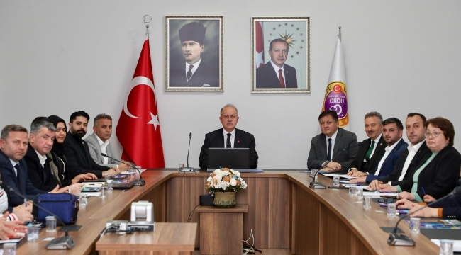 Ordu Turizm Geliştirme Kurulu Toplantısı Yapıldı