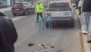 Ünye'de Kaza: Motosiklet Sürücüsü Yaralı