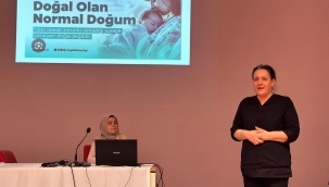 Ünye Devlet Hastanesinde Normal Doğumun Önemine Dikkat Çekildi