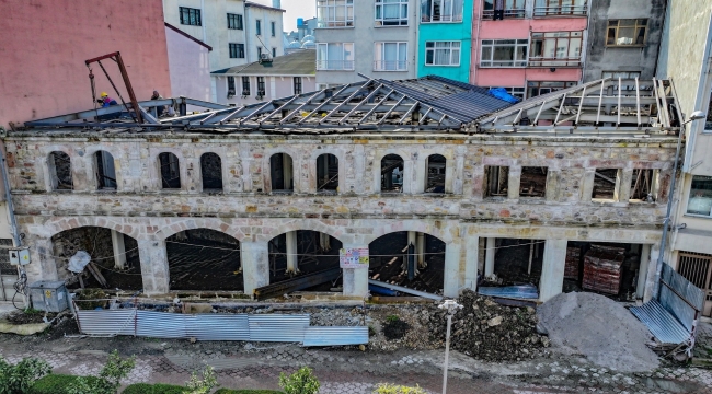 Ünye'nin Tarihi ve En Sevimli Kütüphanesi Tamamlanıyor