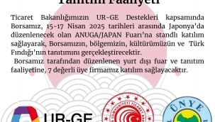 Ünye Ticaret Borsası Japonya'da