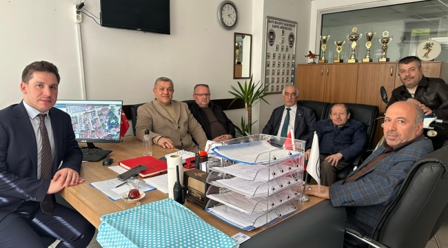 ÜSTP'den Zabıta Müdürü Fidan'a Ziyaret