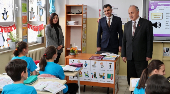 Vali Erol, Akkuş'da Eğitim Yatırımlarını İnceledi