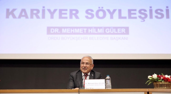 Başkan Güler, Ordu Üniversitesi'nde Gençlerle Buluştu