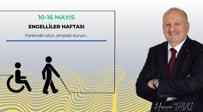 Başkan Tavlı: "Ünye Engelleri Değil, Kalpleri Birleştiren Bir Şehir"