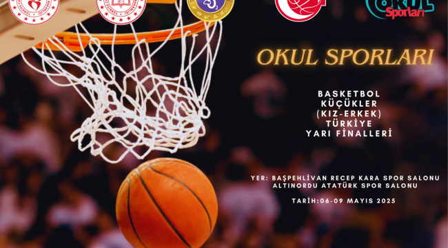 Basketbol Heyecanı Ordu'da Başlıyor