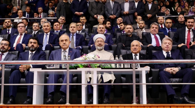 Diyanet İşleri Bakanı Prof. Dr. Ali Erbaş Ordu'da