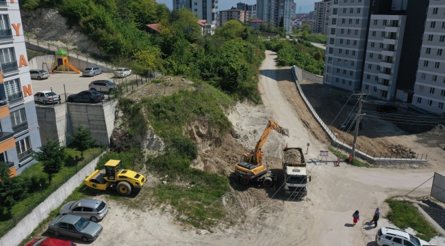 Fatsa'da Yollar Genişletiliyor