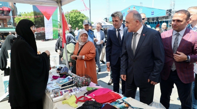 "Fatsa'dan Gazze'ye Bir Nefes" Hayır Çarşısı