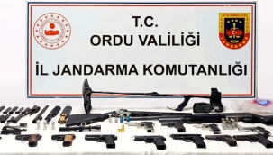 Jandarma'dan Akkuş'ta "Silah Kaçakçılığı" Operasyonu