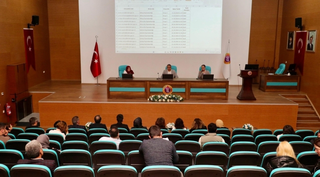 Kaymakamlıkların Bilgi İşlem Sorumlularına Hizmet İçi Eğitim Verildi