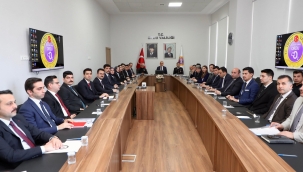 Nisan Ayı İl Güvenlik ve Asayiş Koordinasyon Toplantısı Yapıldı