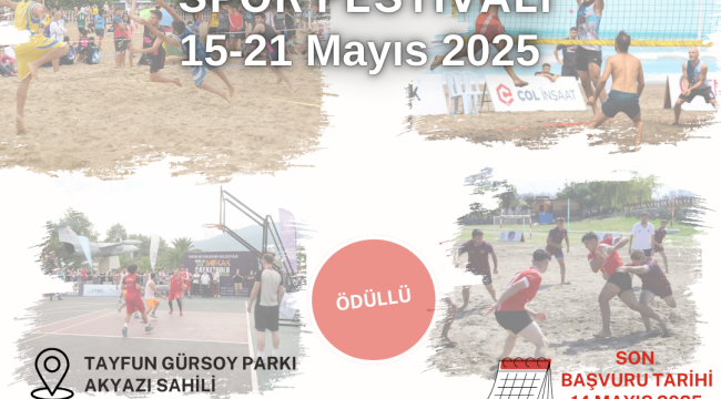 Ordu'da 19 Mayıs Gençlik ve Spor Festivali Başlıyor