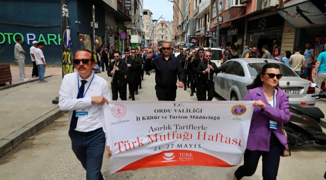 Türk Mutfağı Haftası Kutlama Etkinlikleri Fatsa'da Başladı