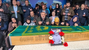 Ünye Belediyesi Personeli Beytullah Karaevli Son Yolculuğuna Uğurlandı