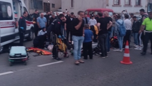 Ünye Çömlekçi'de Motosiklet Kazası: 2 Yaralı 