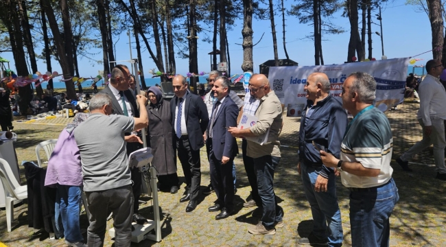 Ünye'de "İdeal Kilonu Öğren, Sağlıklı Yaşa" Etkinliği