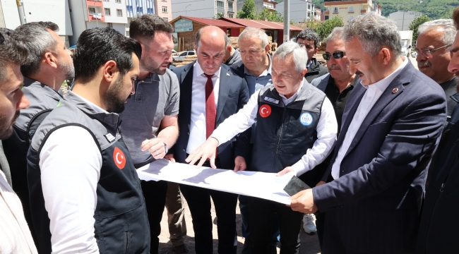 Aybastı İlçe Merkezinin Altyapısı Yenileniyor 