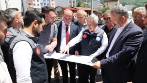 Aybastı İlçe Merkezinin Altyapısı Yenileniyor