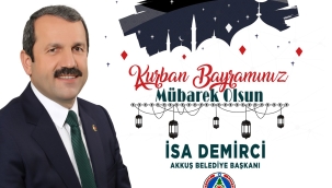 Başkan Demirci, "Kurban Bayramımız Mübarek Olsun"