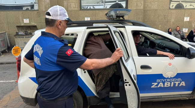 Büyükşehir Zabıtasından 3 İlçede Dilenci Operasyonu