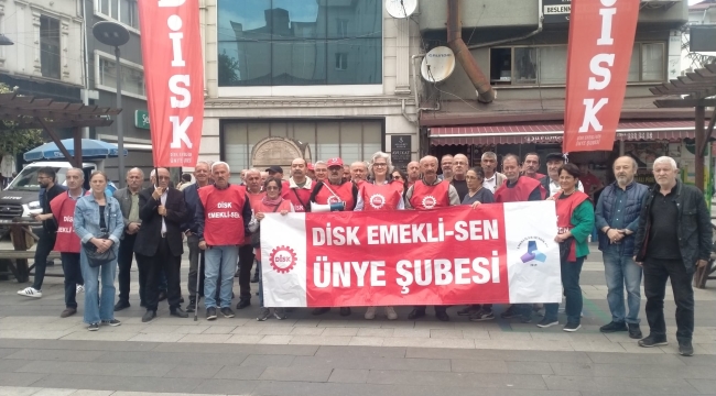 Disk Emekli Sen, Ünye'den Haykırdı!