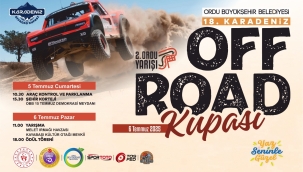 Off-Road Karadeniz Kupası Yarışları Ordu'da