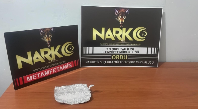 Ordu'da Farklı Tür ve Miktarlarda Uyuşturucu Madde Ele Geçirildi