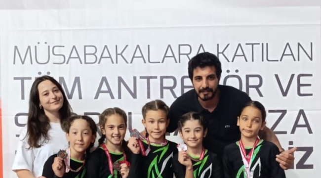 Ordu İl Karması Cimnastikte Grup İkincisi Oldu