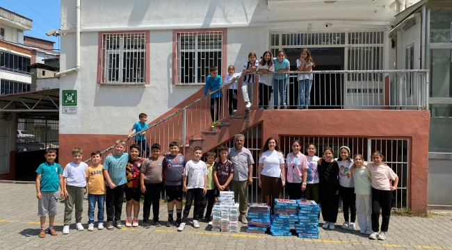 Ünye'de Atık Piller Geri Dönüşüme Kazandırıldı