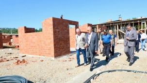 Vali Erol, Barınak, Doğal Yaşam Alanı ve Rehabilitasyon Merkezi İnşaatlarını İnceledi