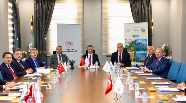 Vali Erol, DOKA Yönetim Kurulu Toplantısına Katıldı
